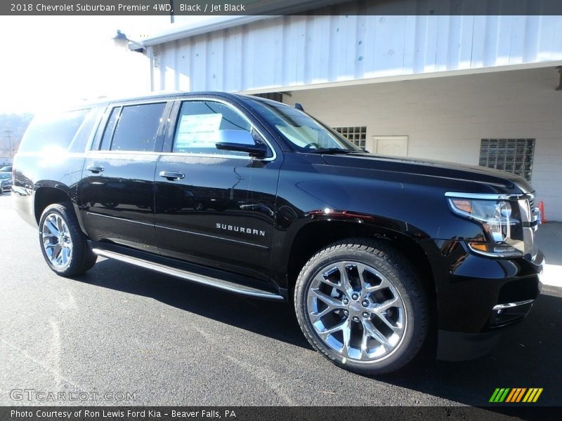 Black / Jet Black 2018 Chevrolet Suburban Premier 4WD