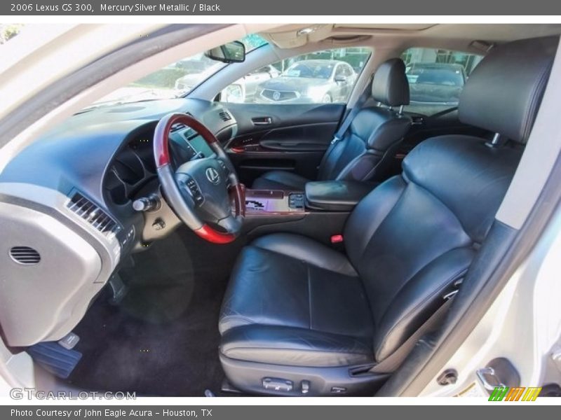 Mercury Silver Metallic / Black 2006 Lexus GS 300