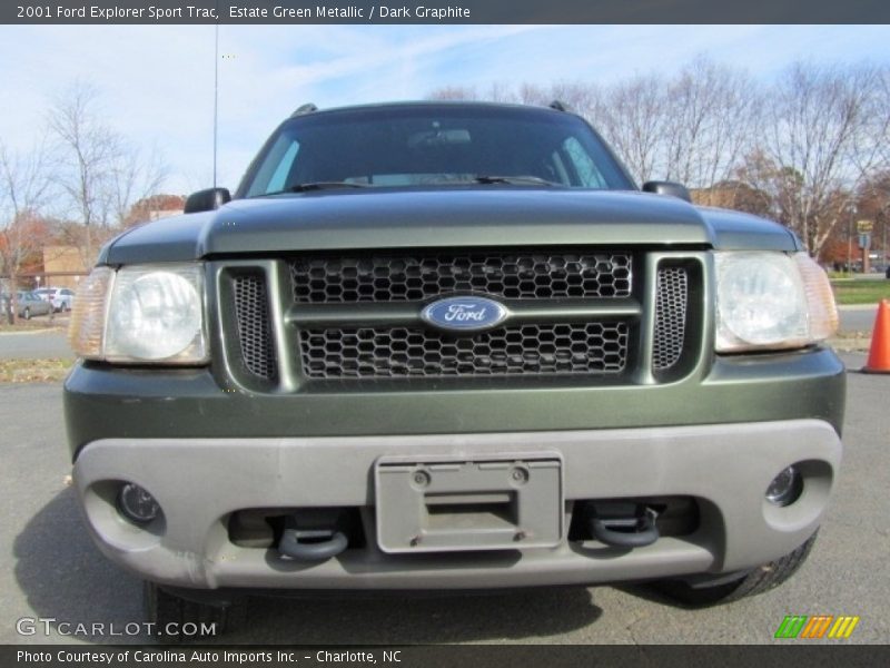 Estate Green Metallic / Dark Graphite 2001 Ford Explorer Sport Trac