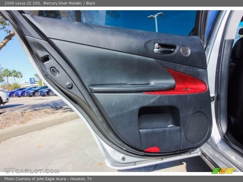 Mercury Silver Metallic / Black 2006 Lexus GS 300
