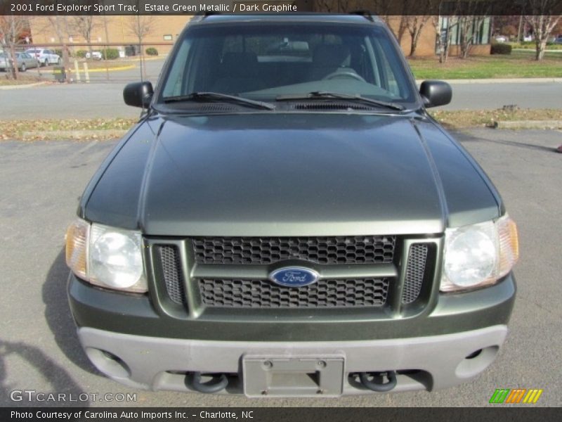 Estate Green Metallic / Dark Graphite 2001 Ford Explorer Sport Trac