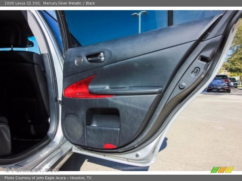 Mercury Silver Metallic / Black 2006 Lexus GS 300