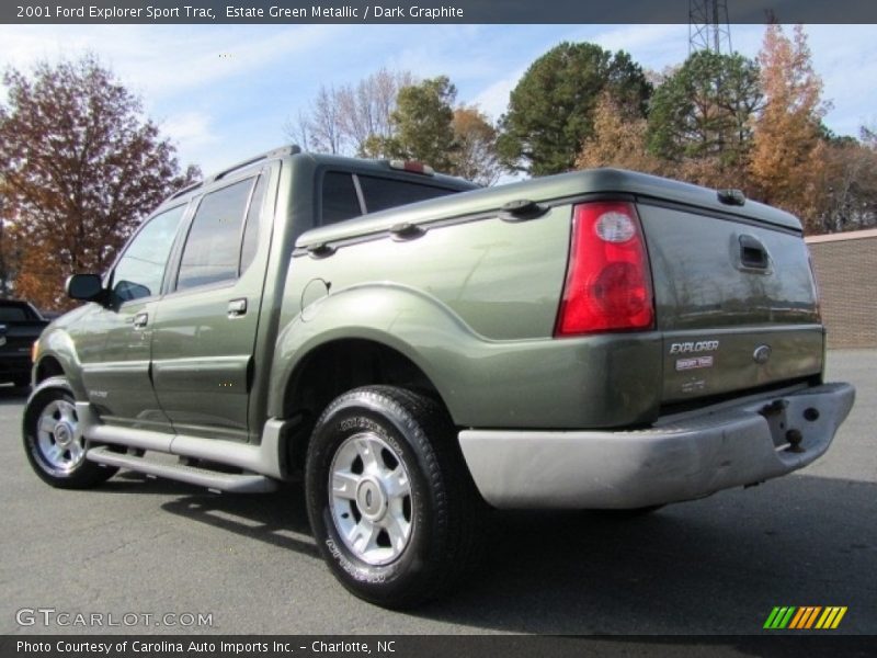 Estate Green Metallic / Dark Graphite 2001 Ford Explorer Sport Trac