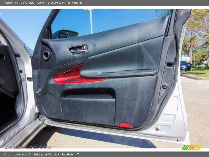 Mercury Silver Metallic / Black 2006 Lexus GS 300