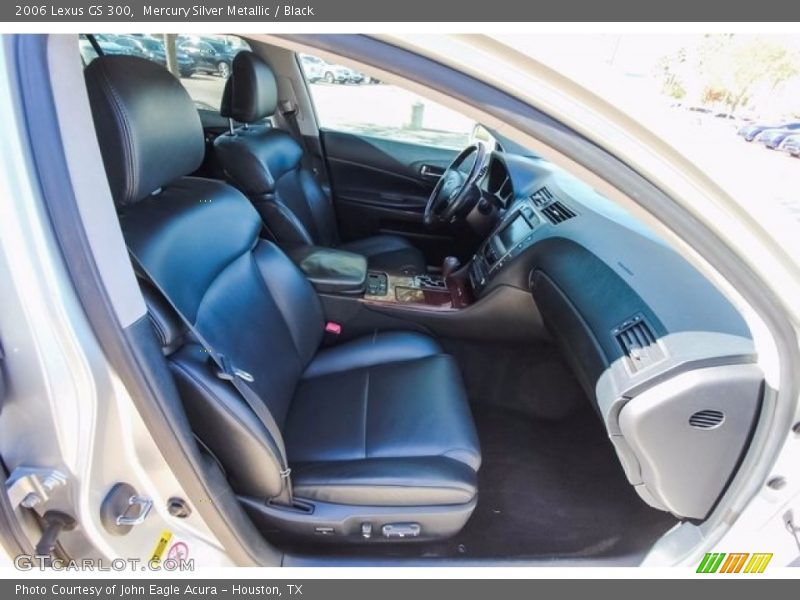 Mercury Silver Metallic / Black 2006 Lexus GS 300
