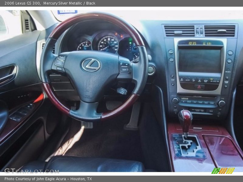 Mercury Silver Metallic / Black 2006 Lexus GS 300
