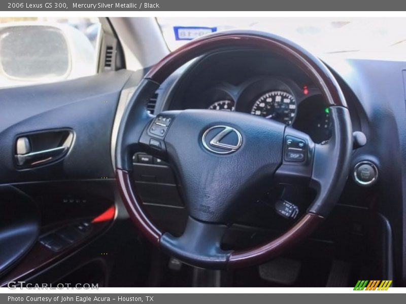 Mercury Silver Metallic / Black 2006 Lexus GS 300