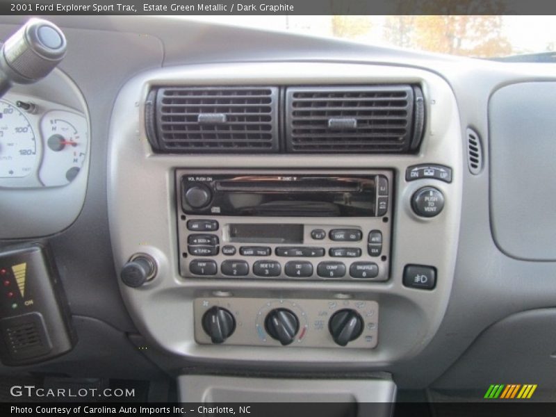 Estate Green Metallic / Dark Graphite 2001 Ford Explorer Sport Trac