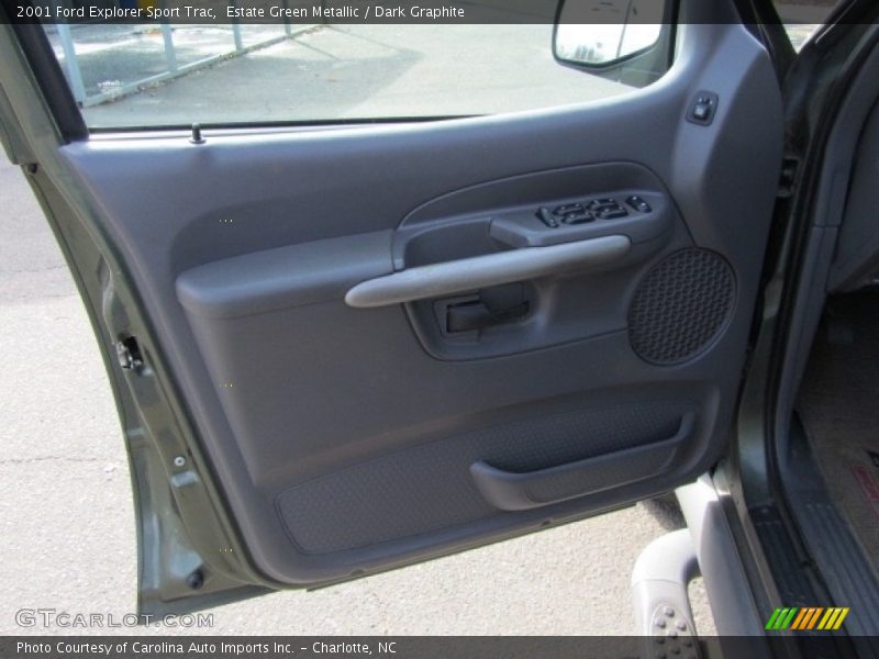Estate Green Metallic / Dark Graphite 2001 Ford Explorer Sport Trac