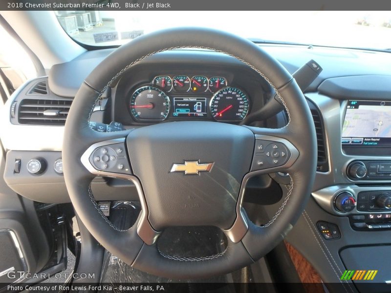 Black / Jet Black 2018 Chevrolet Suburban Premier 4WD