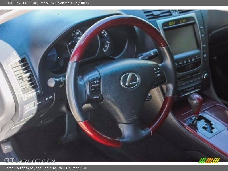 Mercury Silver Metallic / Black 2006 Lexus GS 300