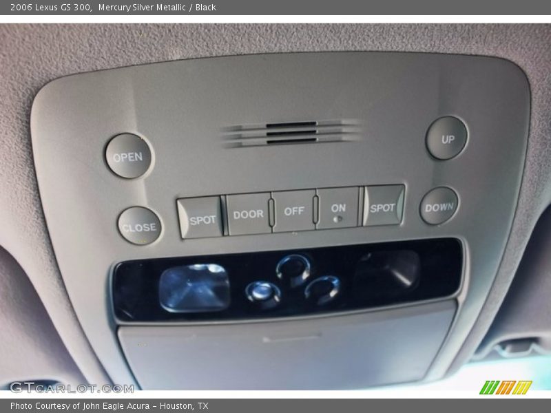 Mercury Silver Metallic / Black 2006 Lexus GS 300