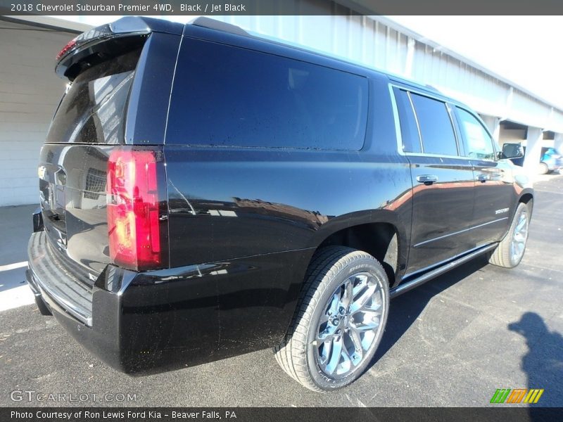 Black / Jet Black 2018 Chevrolet Suburban Premier 4WD