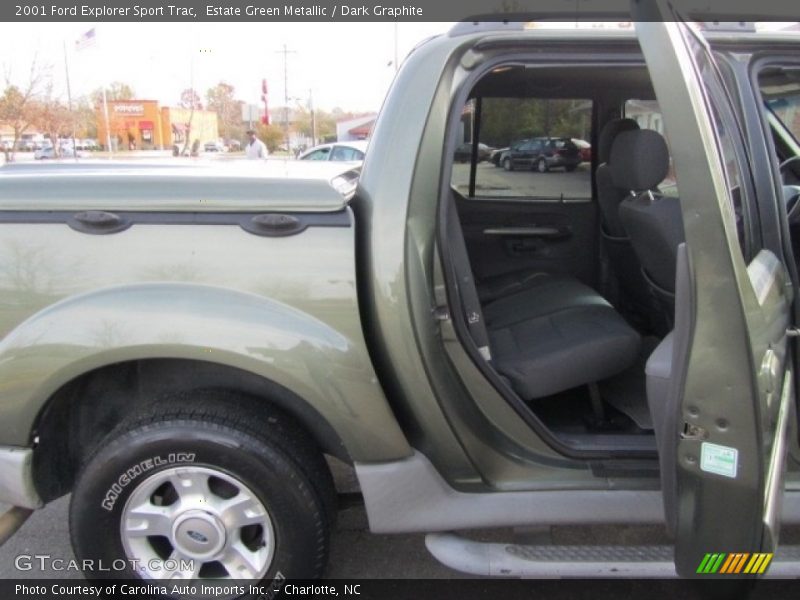 Estate Green Metallic / Dark Graphite 2001 Ford Explorer Sport Trac