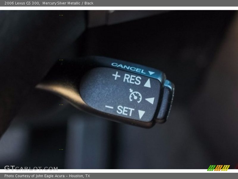 Mercury Silver Metallic / Black 2006 Lexus GS 300