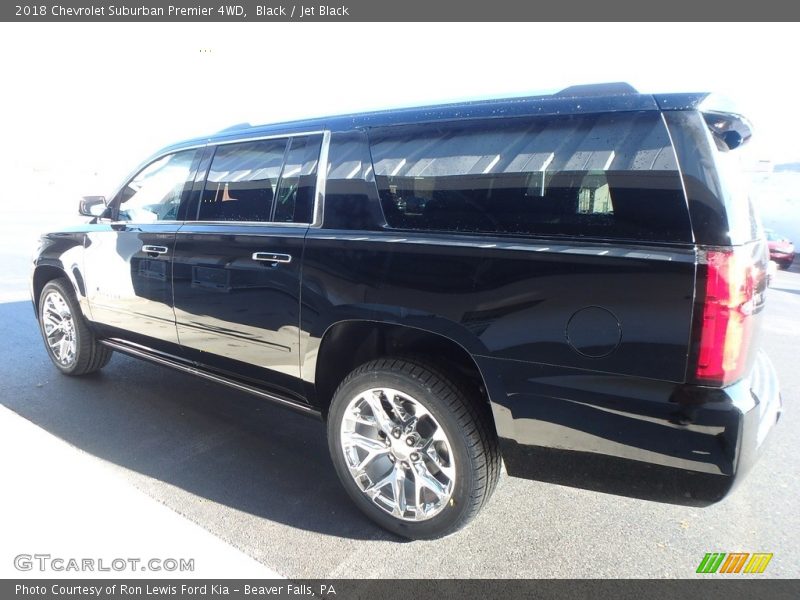 Black / Jet Black 2018 Chevrolet Suburban Premier 4WD