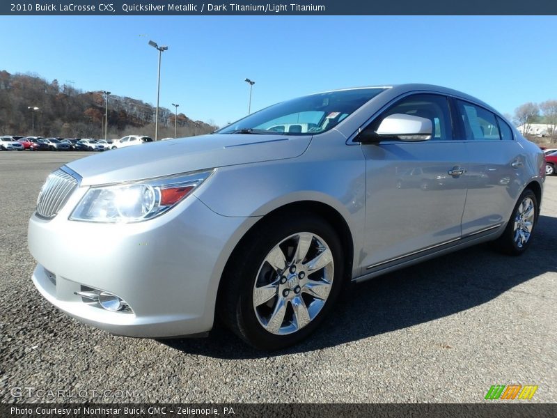 Quicksilver Metallic / Dark Titanium/Light Titanium 2010 Buick LaCrosse CXS