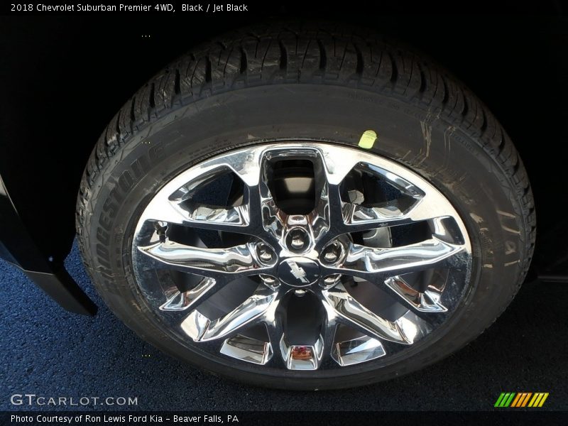 Black / Jet Black 2018 Chevrolet Suburban Premier 4WD