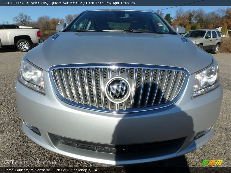 Quicksilver Metallic / Dark Titanium/Light Titanium 2010 Buick LaCrosse CXS