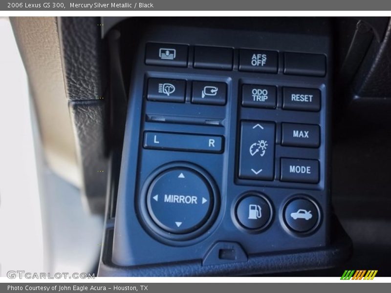 Mercury Silver Metallic / Black 2006 Lexus GS 300