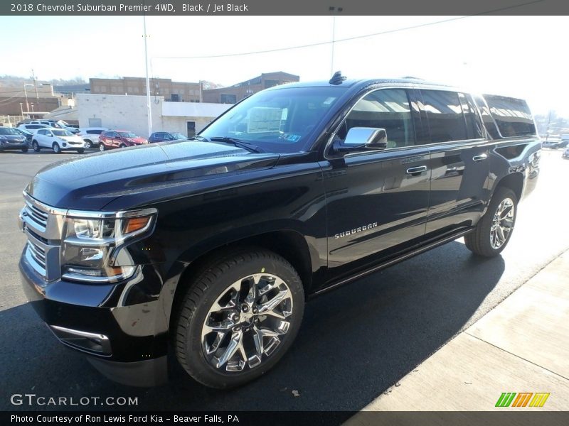 Black / Jet Black 2018 Chevrolet Suburban Premier 4WD
