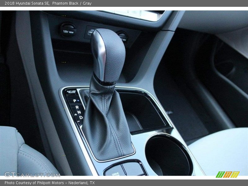 Phantom Black / Gray 2018 Hyundai Sonata SE