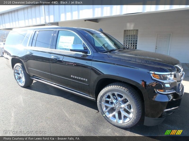 Black / Jet Black 2018 Chevrolet Suburban Premier 4WD