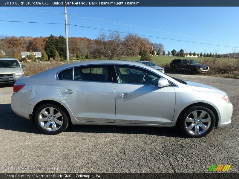 Quicksilver Metallic / Dark Titanium/Light Titanium 2010 Buick LaCrosse CXS