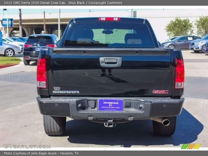 Onyx Black / Cocoa/Light Cashmere 2013 GMC Sierra 1500 Denali Crew Cab