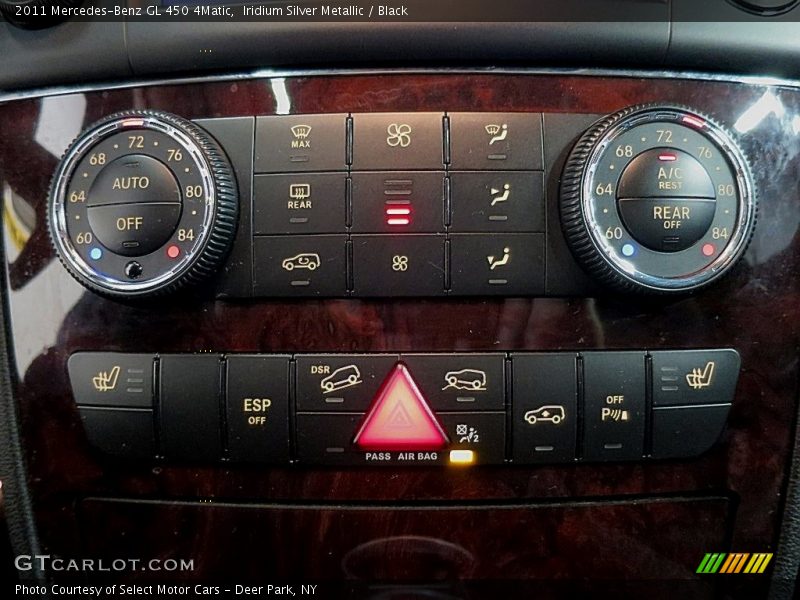 Iridium Silver Metallic / Black 2011 Mercedes-Benz GL 450 4Matic