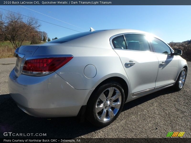 Quicksilver Metallic / Dark Titanium/Light Titanium 2010 Buick LaCrosse CXS