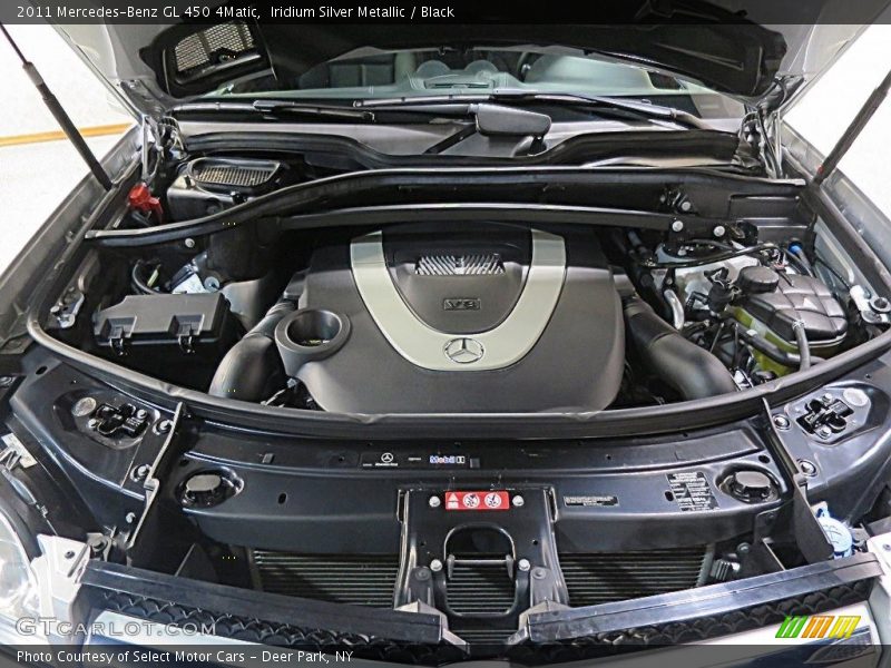 Iridium Silver Metallic / Black 2011 Mercedes-Benz GL 450 4Matic