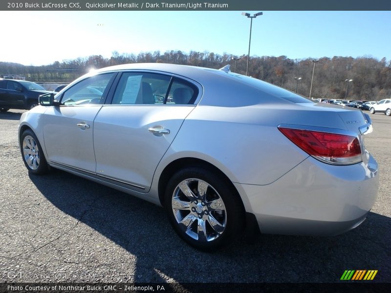 Quicksilver Metallic / Dark Titanium/Light Titanium 2010 Buick LaCrosse CXS