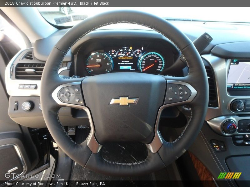 Black / Jet Black 2018 Chevrolet Suburban Premier 4WD