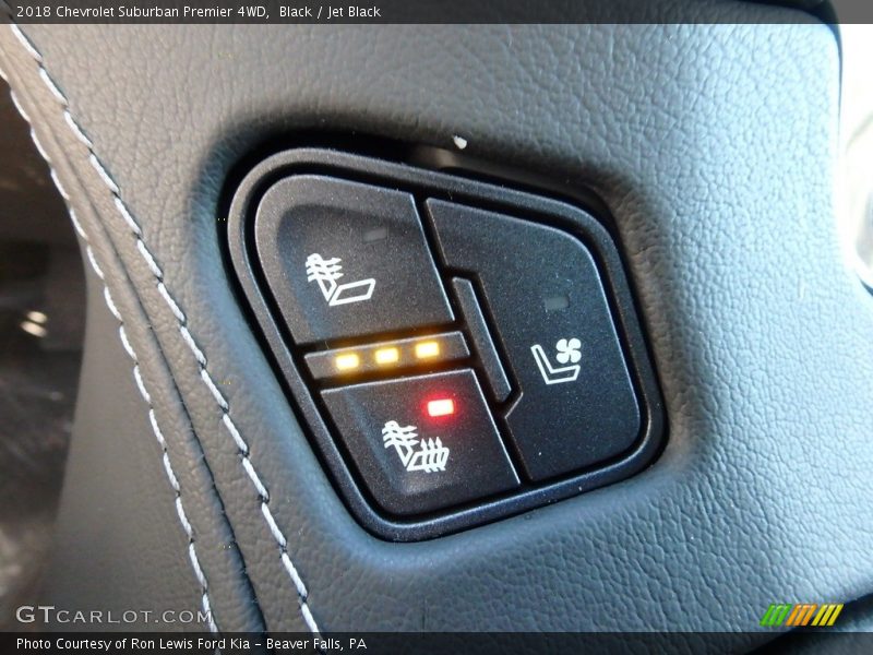 Black / Jet Black 2018 Chevrolet Suburban Premier 4WD