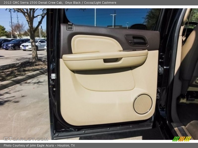 Onyx Black / Cocoa/Light Cashmere 2013 GMC Sierra 1500 Denali Crew Cab