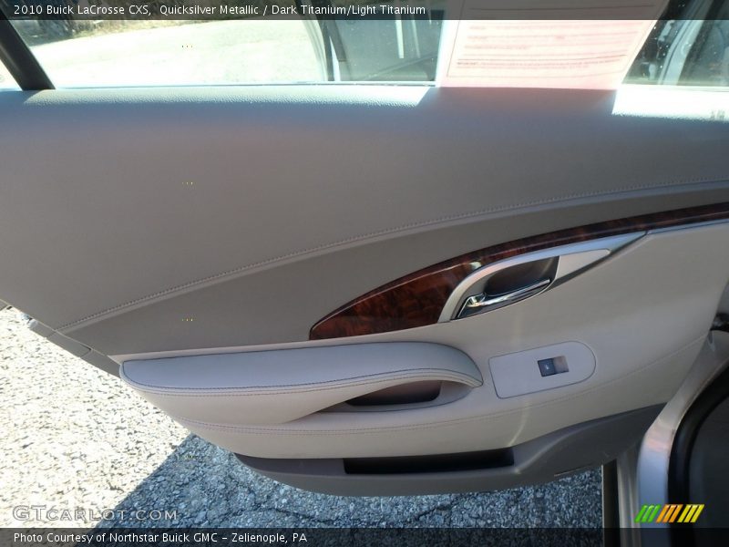 Quicksilver Metallic / Dark Titanium/Light Titanium 2010 Buick LaCrosse CXS