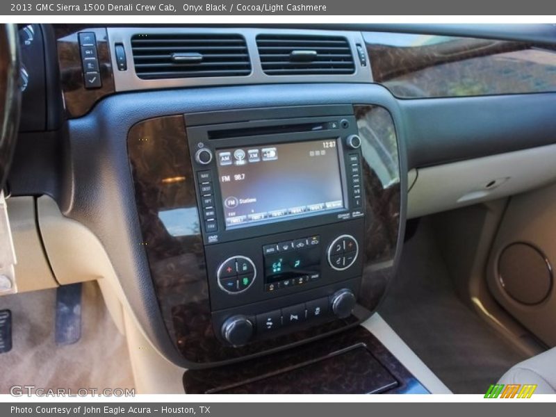 Onyx Black / Cocoa/Light Cashmere 2013 GMC Sierra 1500 Denali Crew Cab