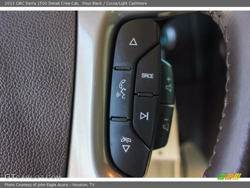Onyx Black / Cocoa/Light Cashmere 2013 GMC Sierra 1500 Denali Crew Cab