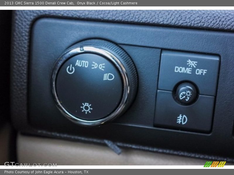 Onyx Black / Cocoa/Light Cashmere 2013 GMC Sierra 1500 Denali Crew Cab