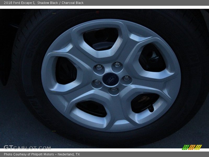 Shadow Black / Charcoal Black 2018 Ford Escape S