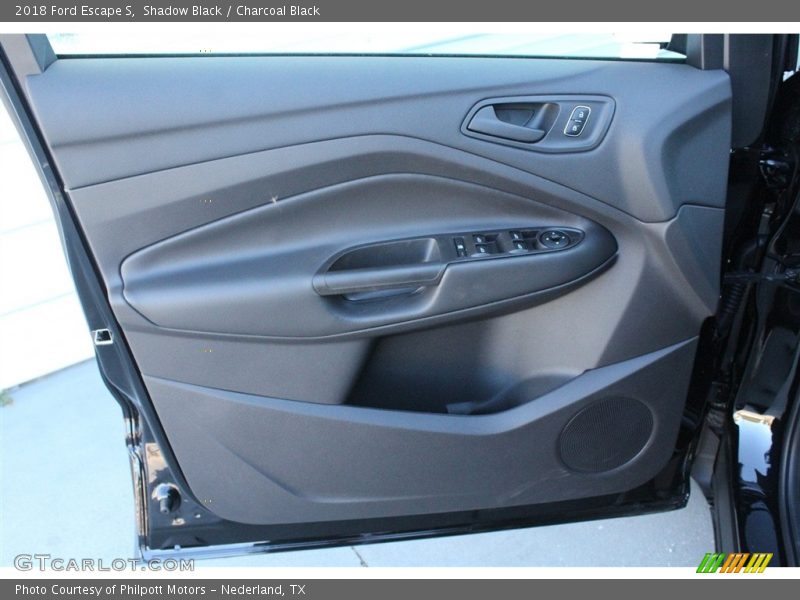 Shadow Black / Charcoal Black 2018 Ford Escape S