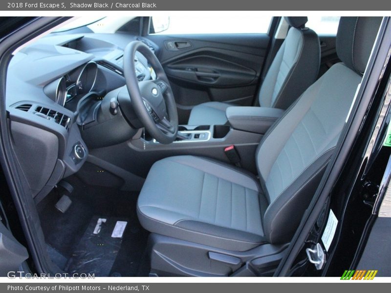 Shadow Black / Charcoal Black 2018 Ford Escape S