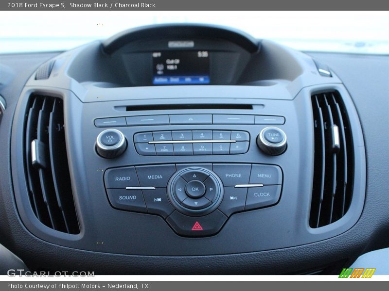 Shadow Black / Charcoal Black 2018 Ford Escape S