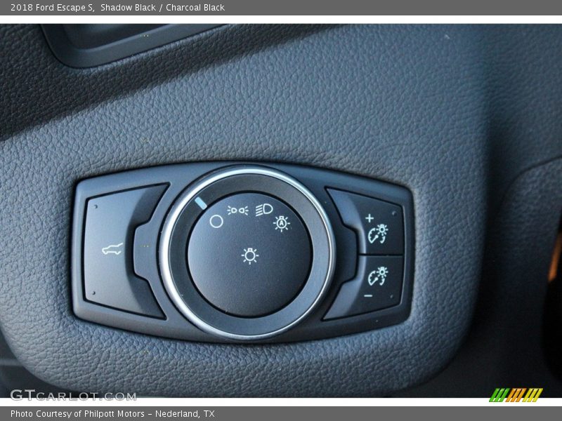 Shadow Black / Charcoal Black 2018 Ford Escape S