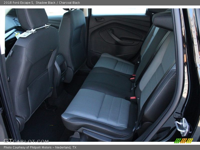 Shadow Black / Charcoal Black 2018 Ford Escape S