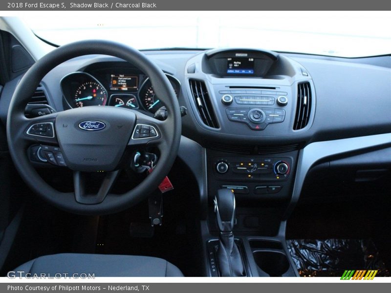 Shadow Black / Charcoal Black 2018 Ford Escape S