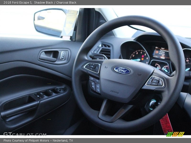 Shadow Black / Charcoal Black 2018 Ford Escape S