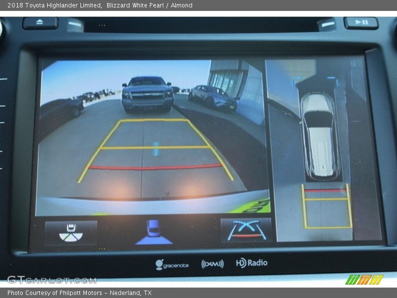 Blizzard White Pearl / Almond 2018 Toyota Highlander Limited