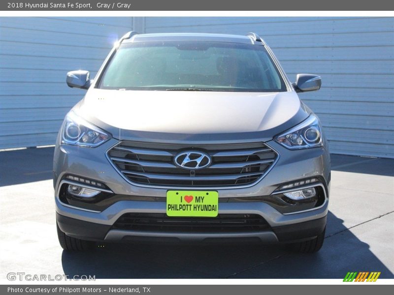 Gray / Gray 2018 Hyundai Santa Fe Sport